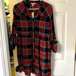 Tunic, button down dress